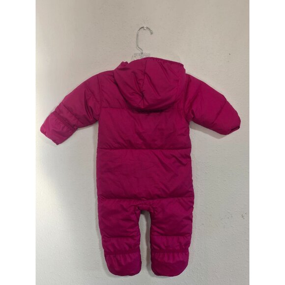 Columbia Baby Girls Snuggly Bunny Bunting Hooded Snowsuit - Size 12-18 Months - Picture 3 of 11